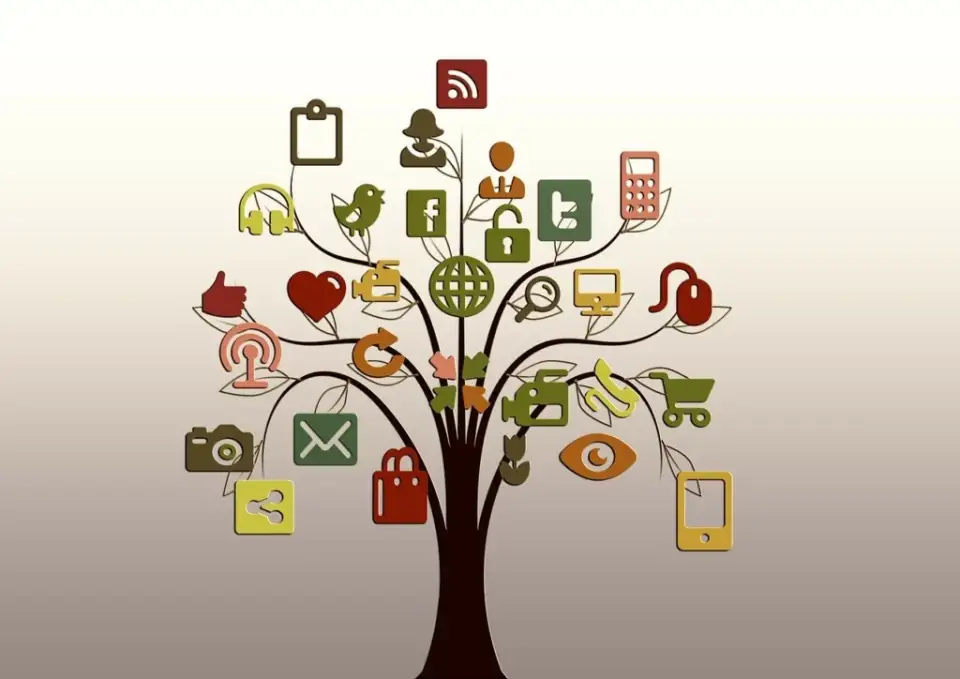 Social media - connections 