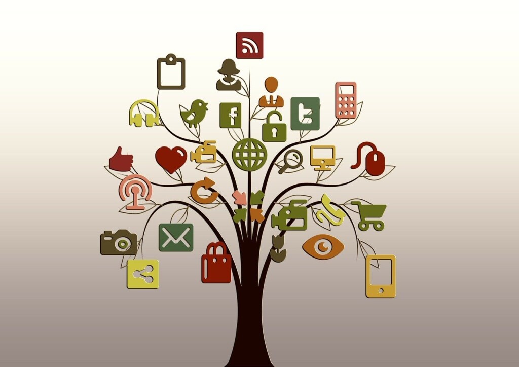 Social media - connections 